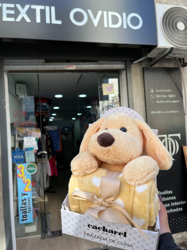 MANTA PARA CUNA + PELUCHE - Imagen 5