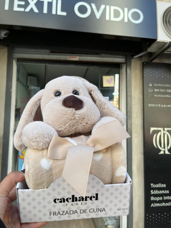 MANTA PARA CUNA + PELUCHE - Imagen 7